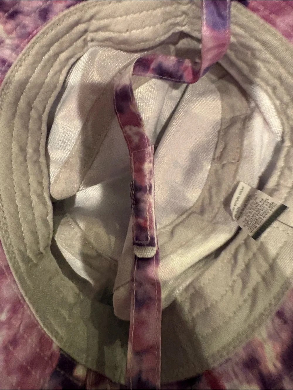 Hollister Kids Tie-Dye Bucket Hat - Purple & Pink